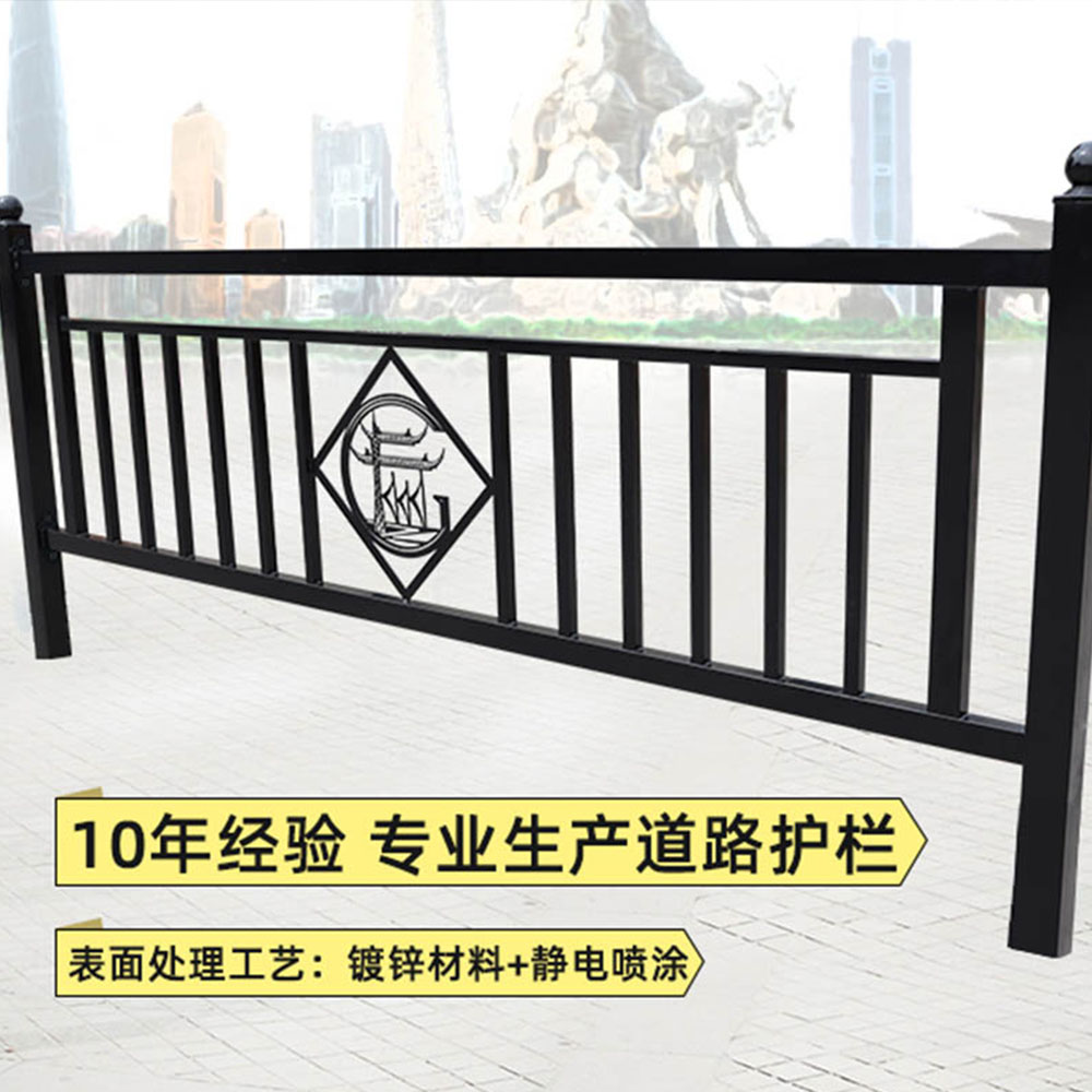 人行道护栏：广州标志